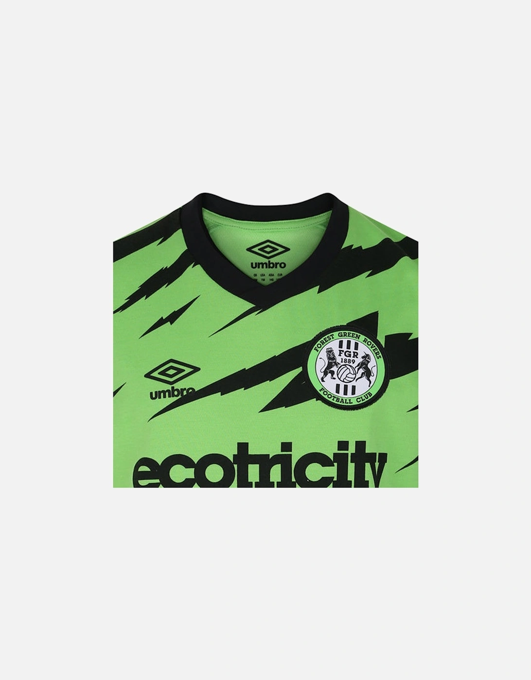 Childrens/Kids 23/24 Forest Green Rovers FC Home Jersey