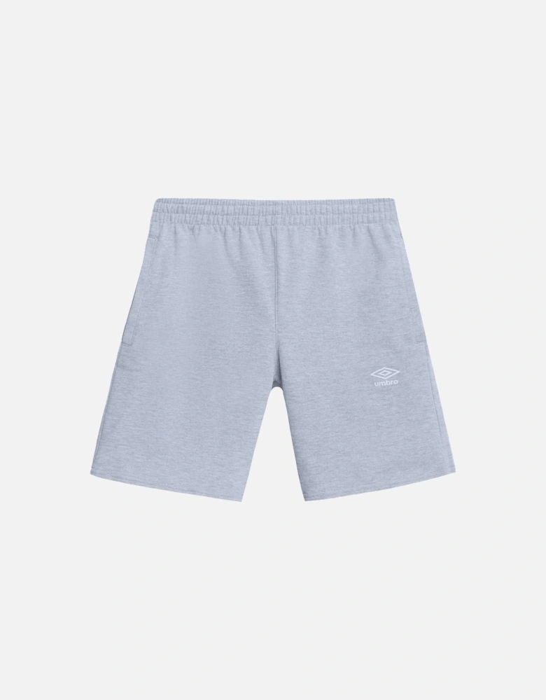 Mens Fleece Logo Casual Shorts