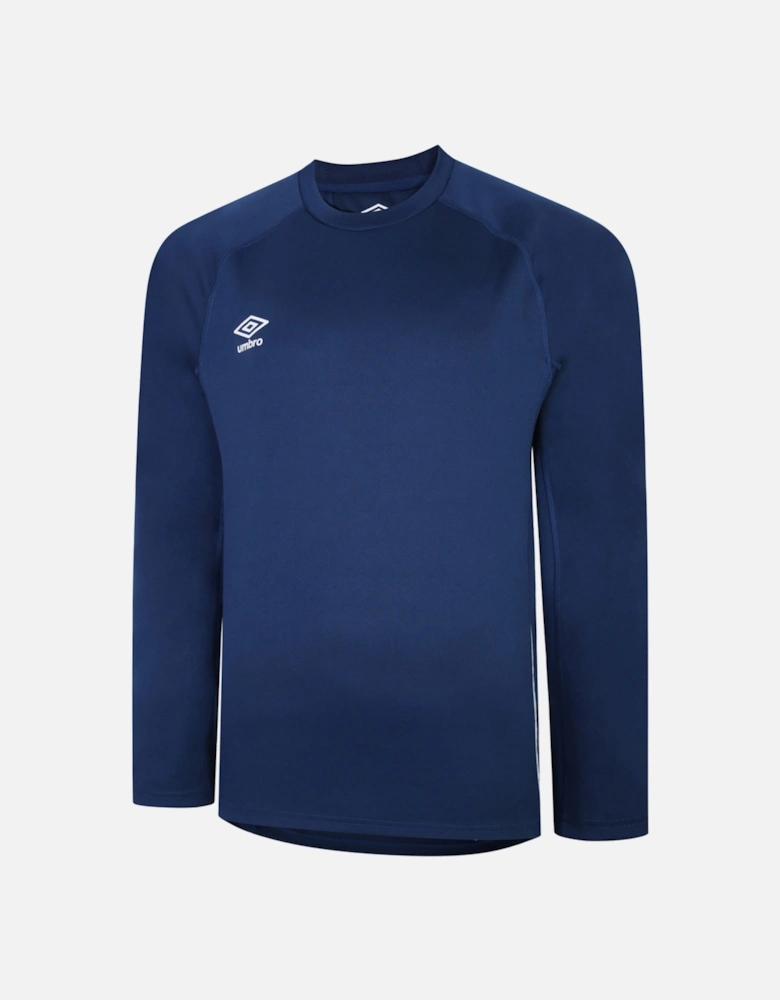 Mens Knitted Raglan Rugby Drill Top