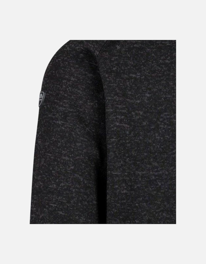 Mens Corsham Marl Half Zip Fleece Top