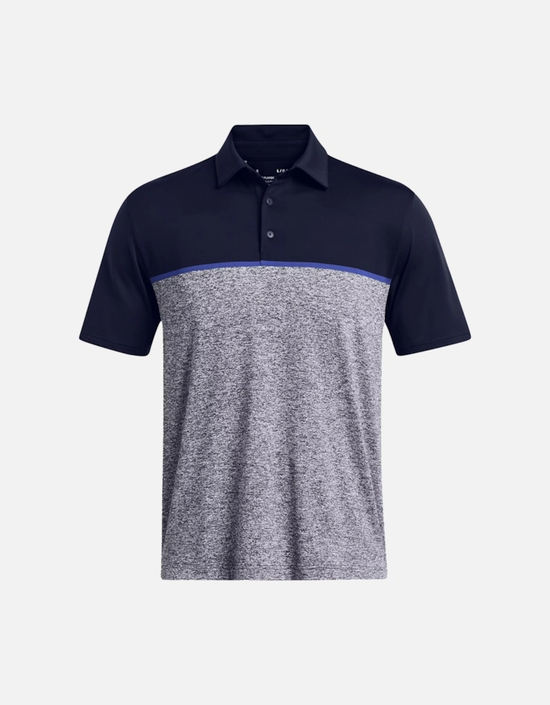 Mens Playoff 3.0 Stripe Polo Shirt