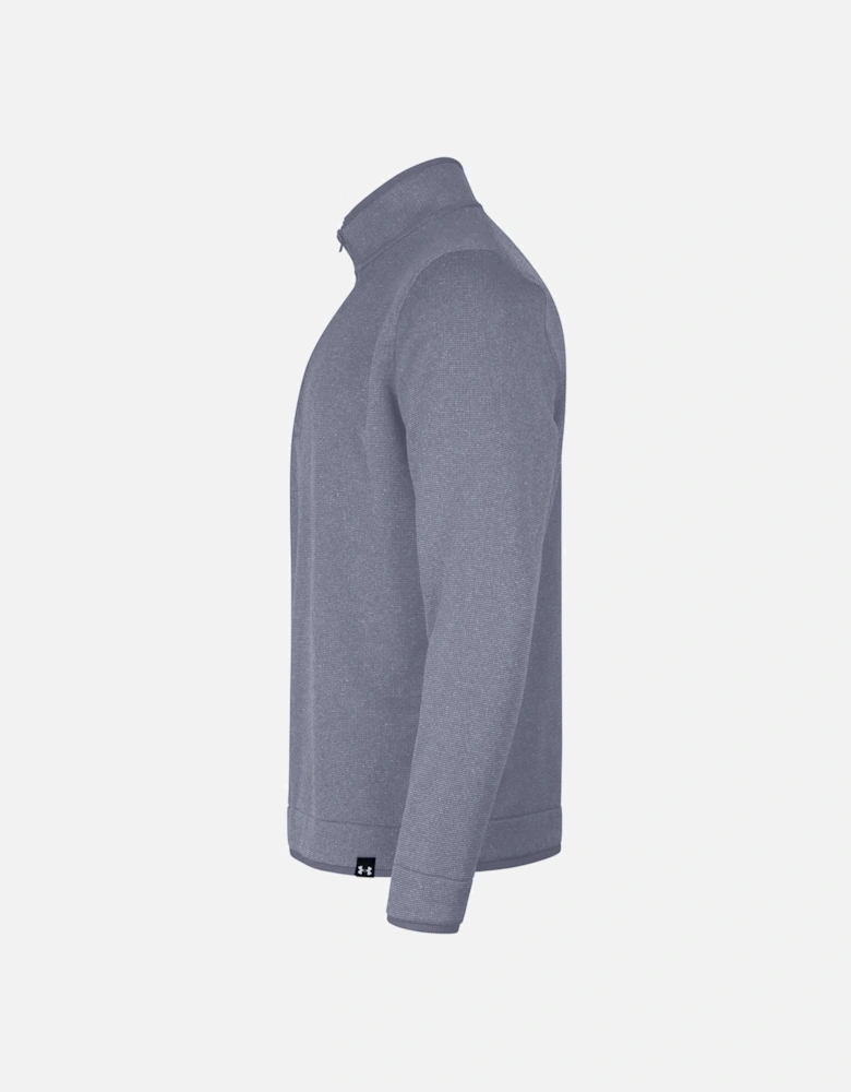 Mens Quarter Zip Fleece Top