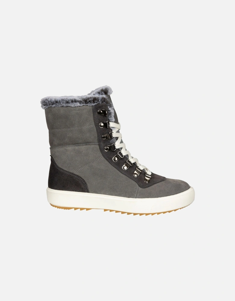 Womens/Ladies Korinna Suede Lace Up Snow Boots