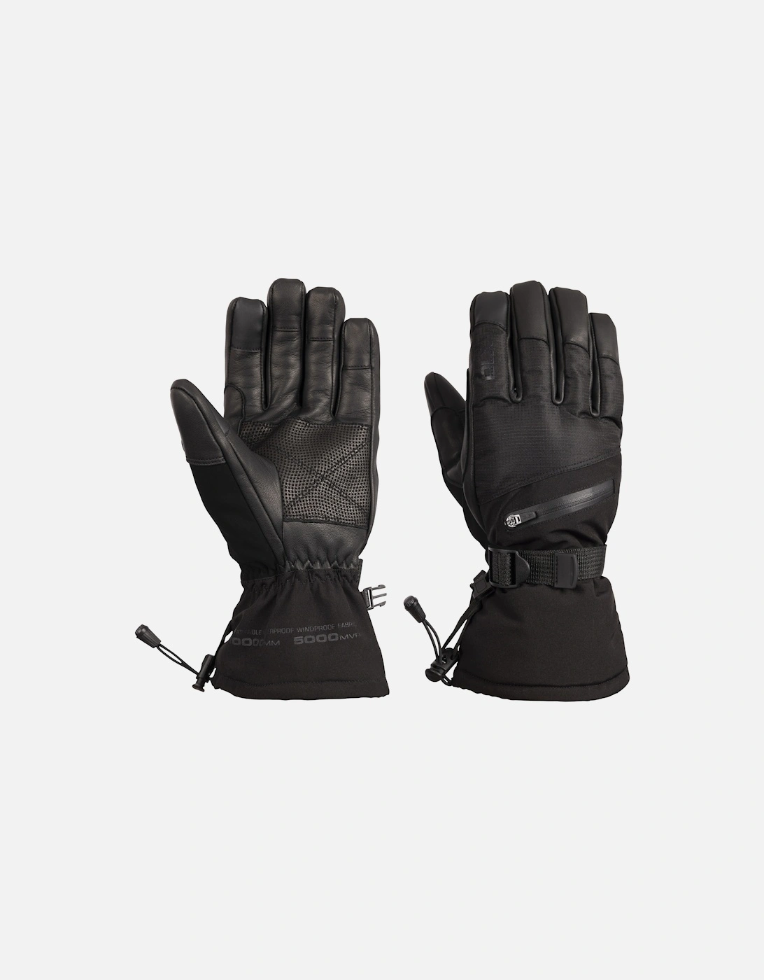 Unisex Adult Edonia DLX Leather Ski Gloves, 5 of 4