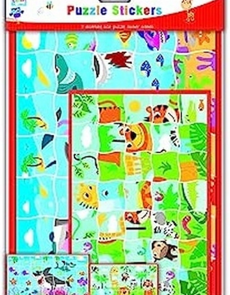 Kids Create Arts & Crafts Puzzle Stickers