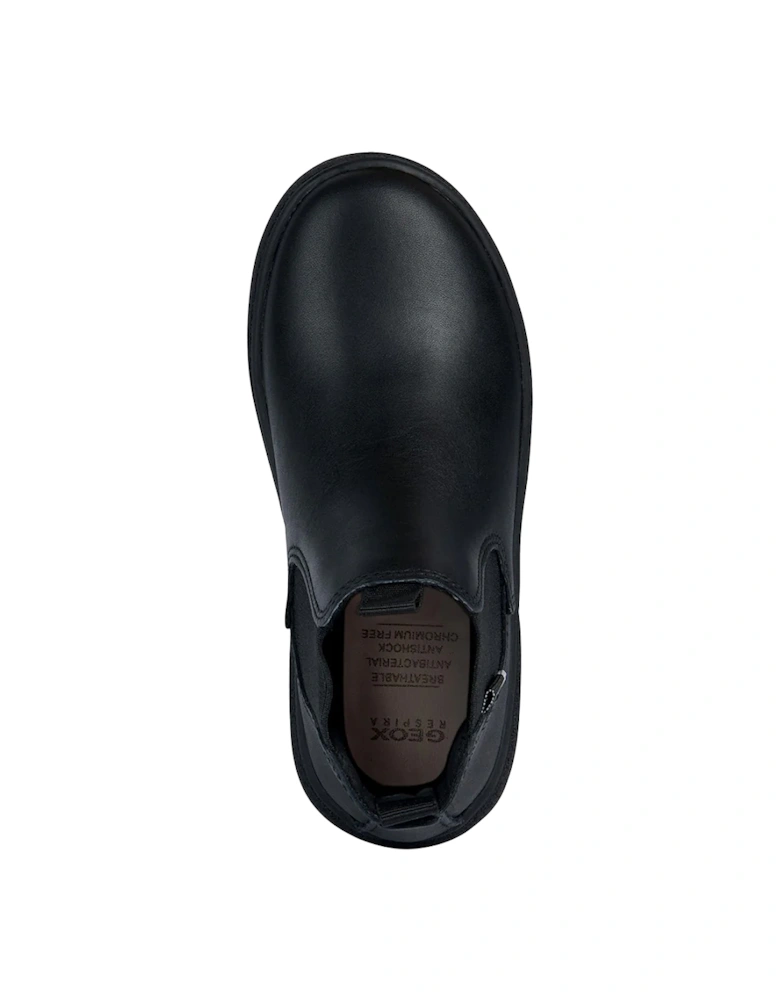Boys J Theleven B Leather School Shoes