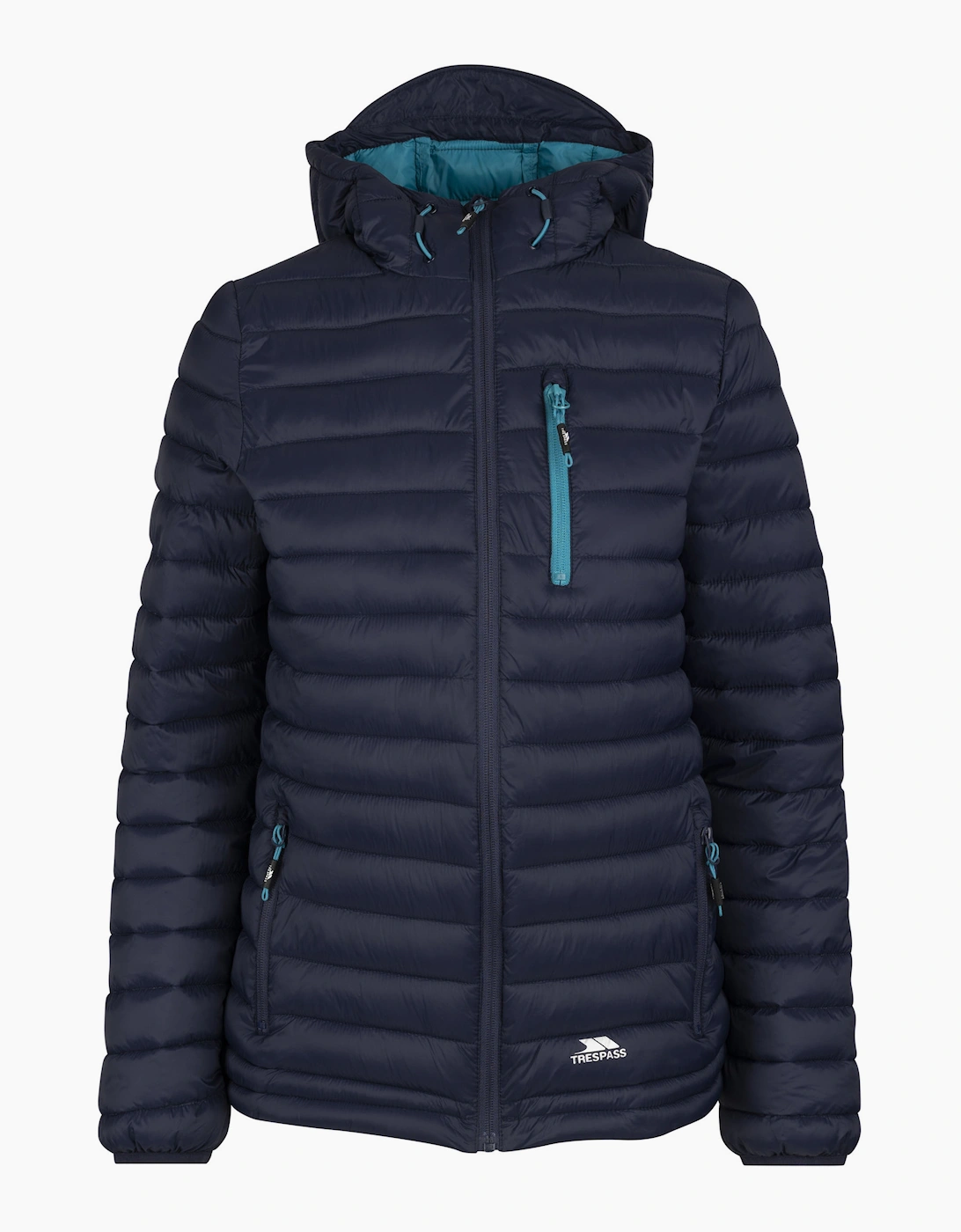 Trespass Women's Navy / Lenka Hooded Padded Jacket - : 8 Size 8 Uk