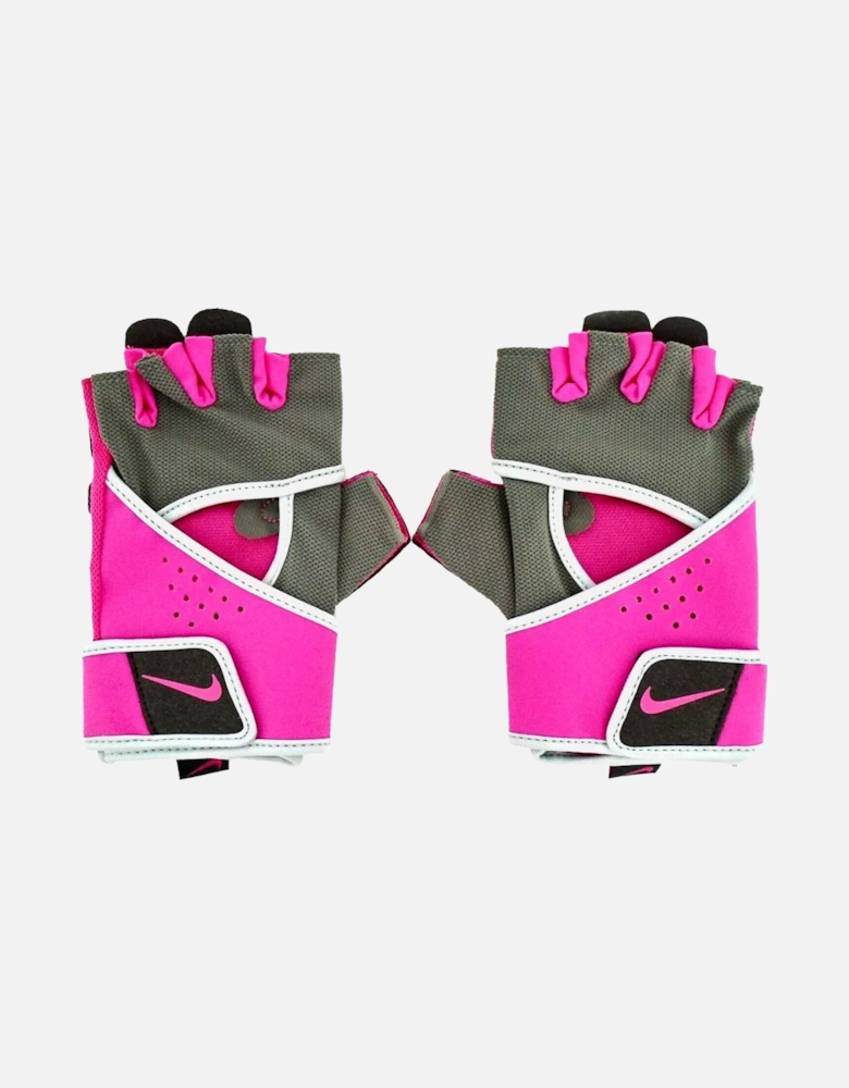 Womens/Ladies Gym Premium Sport Fingerless Gloves