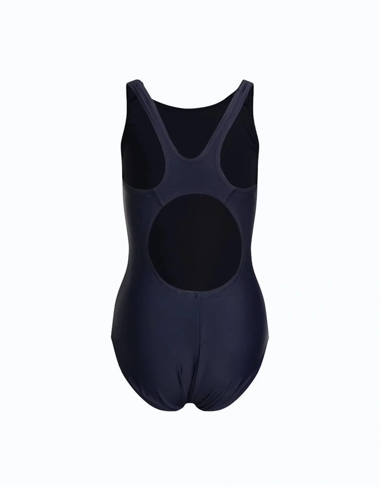 Girls Plastisol Placement Muscleback One Piece Swimsuit