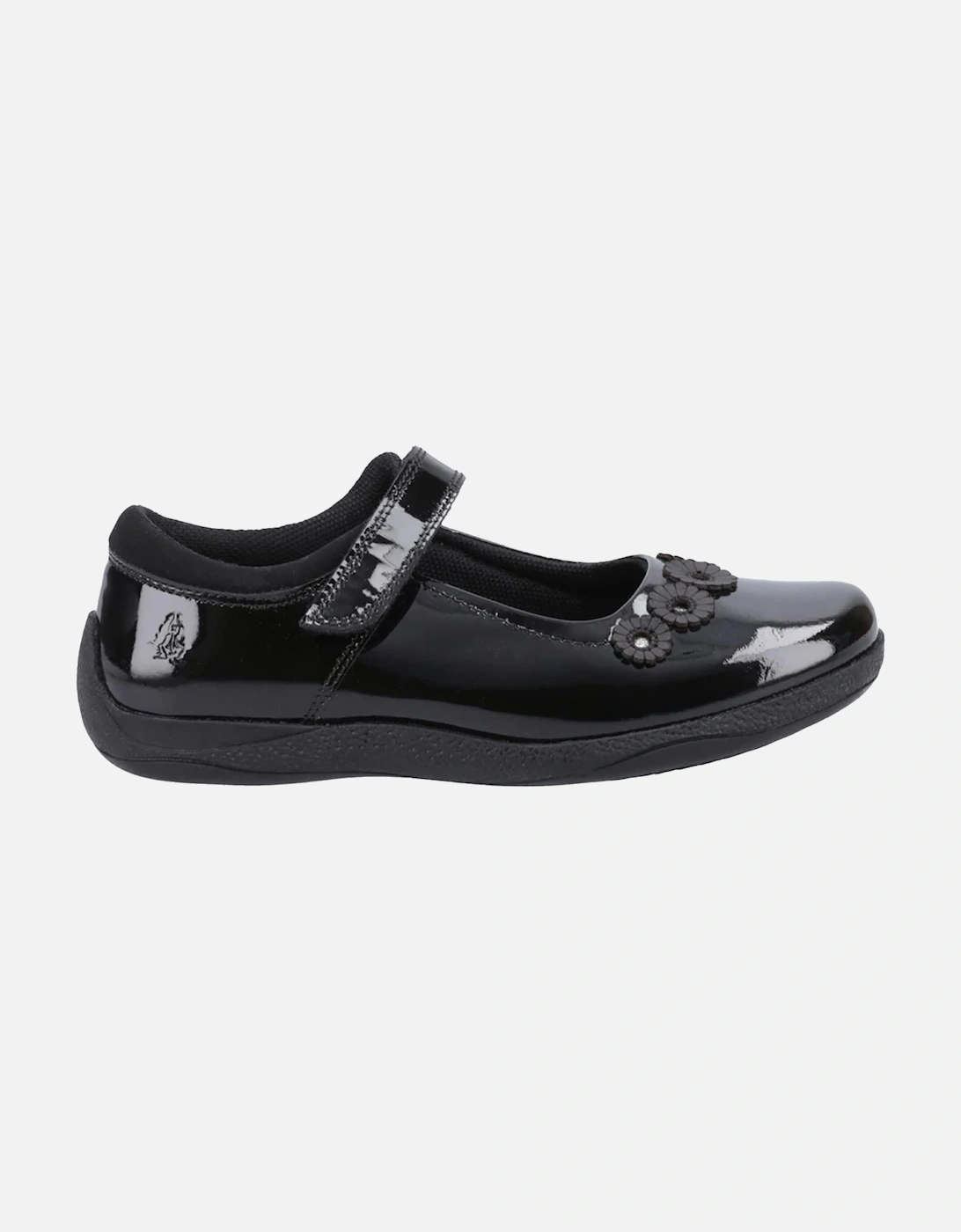 Girls Christina Leather School Shoes