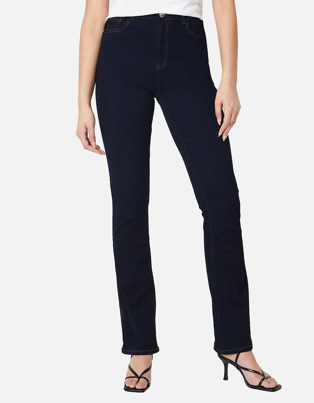 Womens/Ladies Stretch Tall Bootcut Jeans, 4 of 3