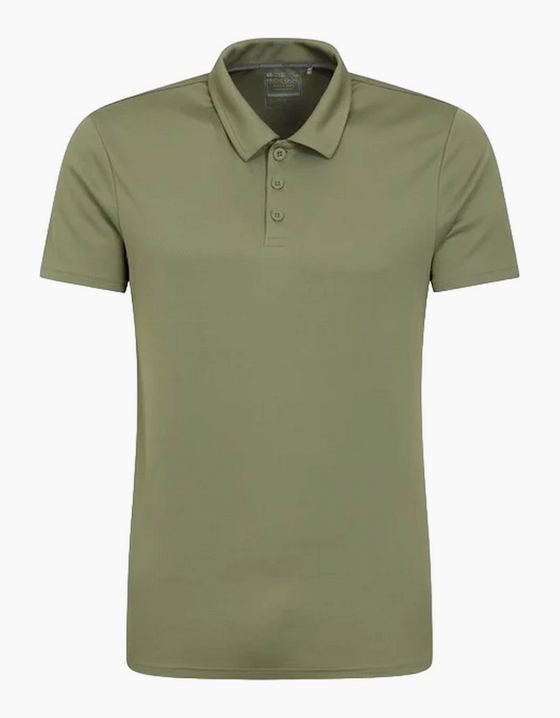 Mountain Warehouse Men's Green Endurance Isocool Polo Shirt - Size: 42