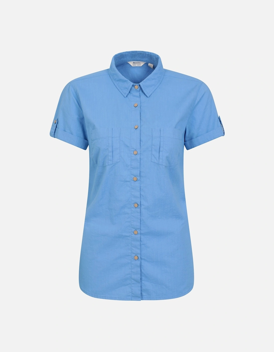 Womens/Ladies Coconut Short-Sleeved Shirt, 5 of 4
