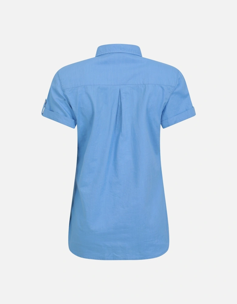 Womens/Ladies Coconut Short-Sleeved Shirt