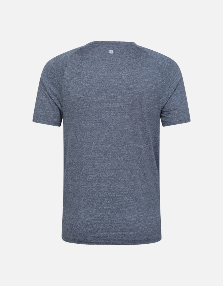 Mens Agra Striped IsoCool T-Shirt