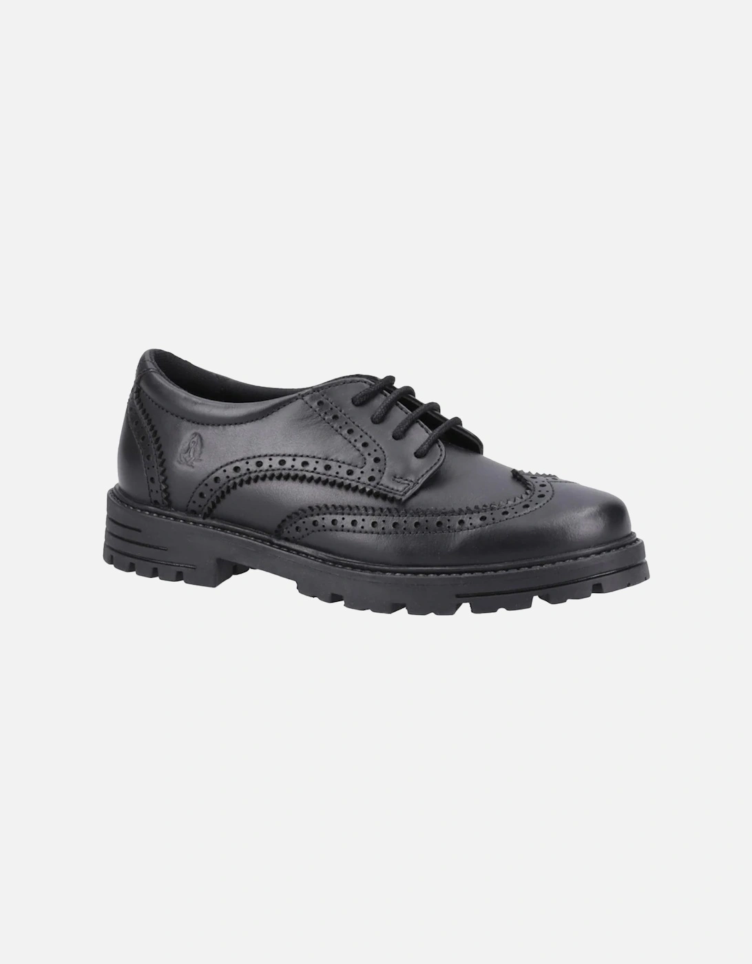 Girls Maxine Leather School Shoes, 5 of 4