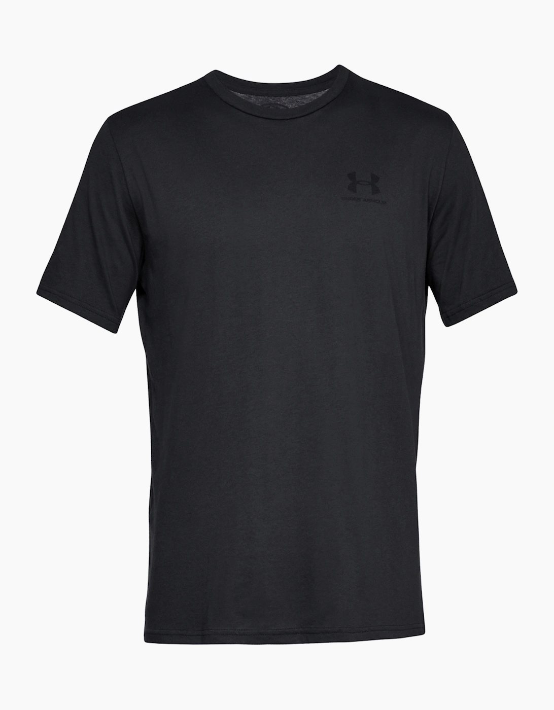 Under Armour Men's Black Sportstyle Short-Sleeved T-Shirt - Size 36