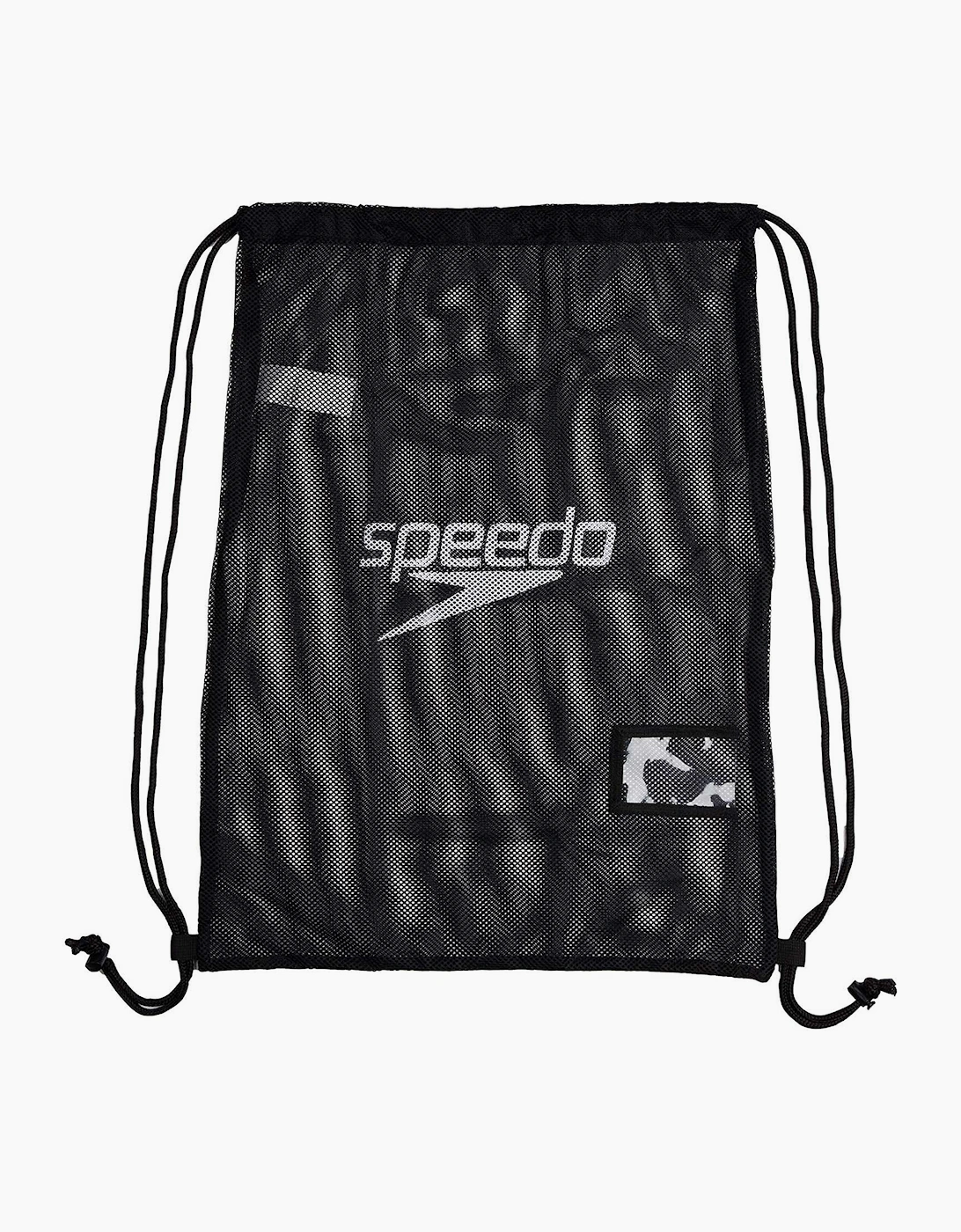 Speedo Unisex Black Mesh Kit Bag - Size: One Size