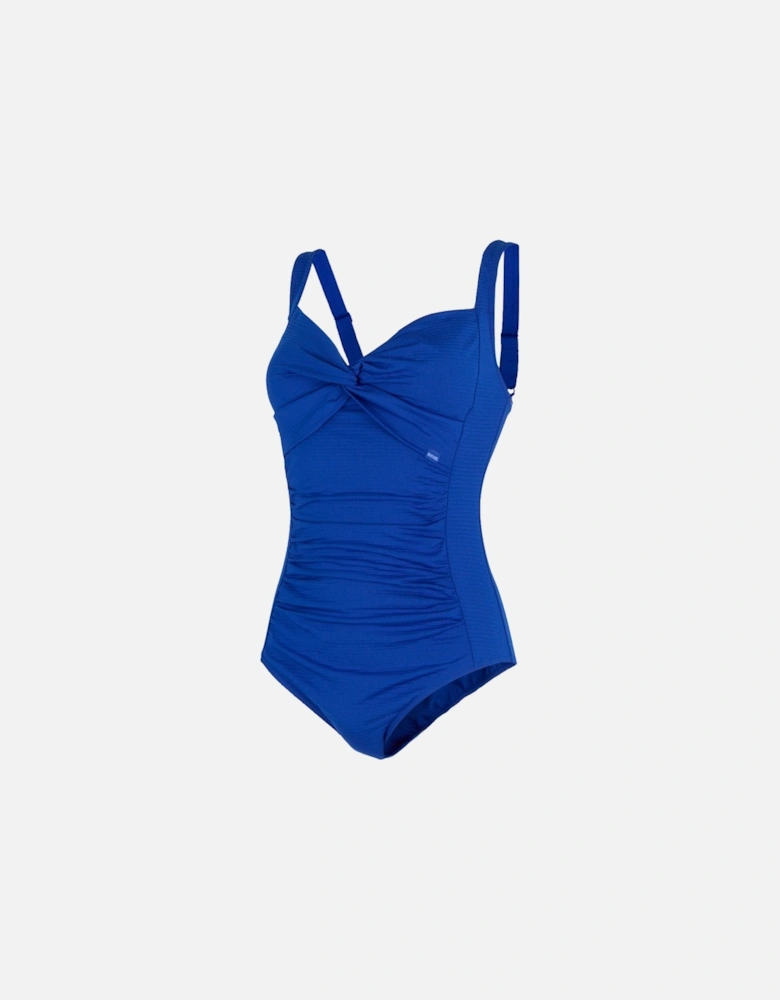 Womens/Ladies Sakari Tummy Control Seeksucker One Piece Swimsuit