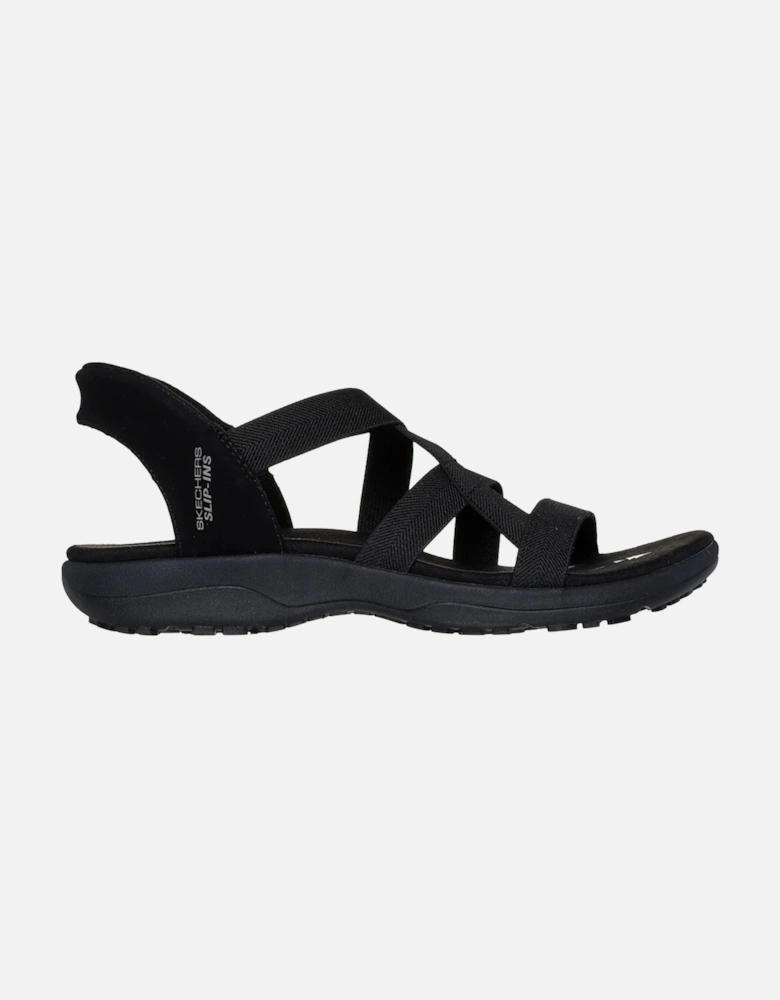 REGGAE SLIM - STRETCH FLEX Womens Sandals Black