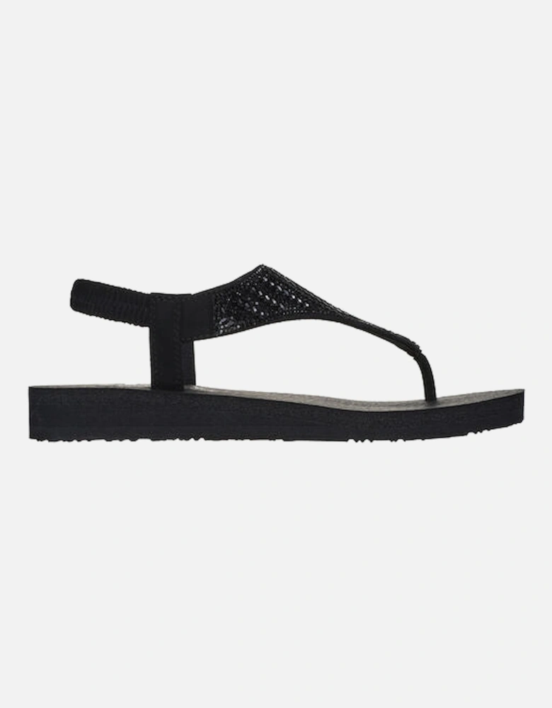 MEDITATION - GLAMOROUS MUSE Womens Sandals Black