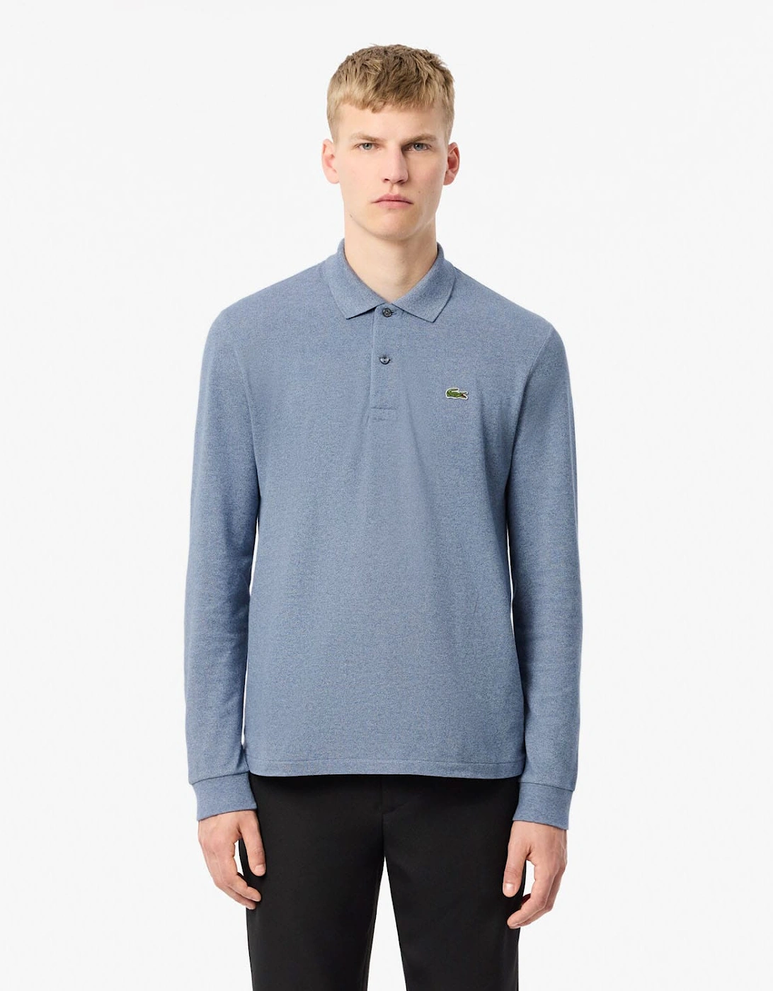 Classic Fit Long Sleeved L.12.12 Polo Shirt, 7 of 6