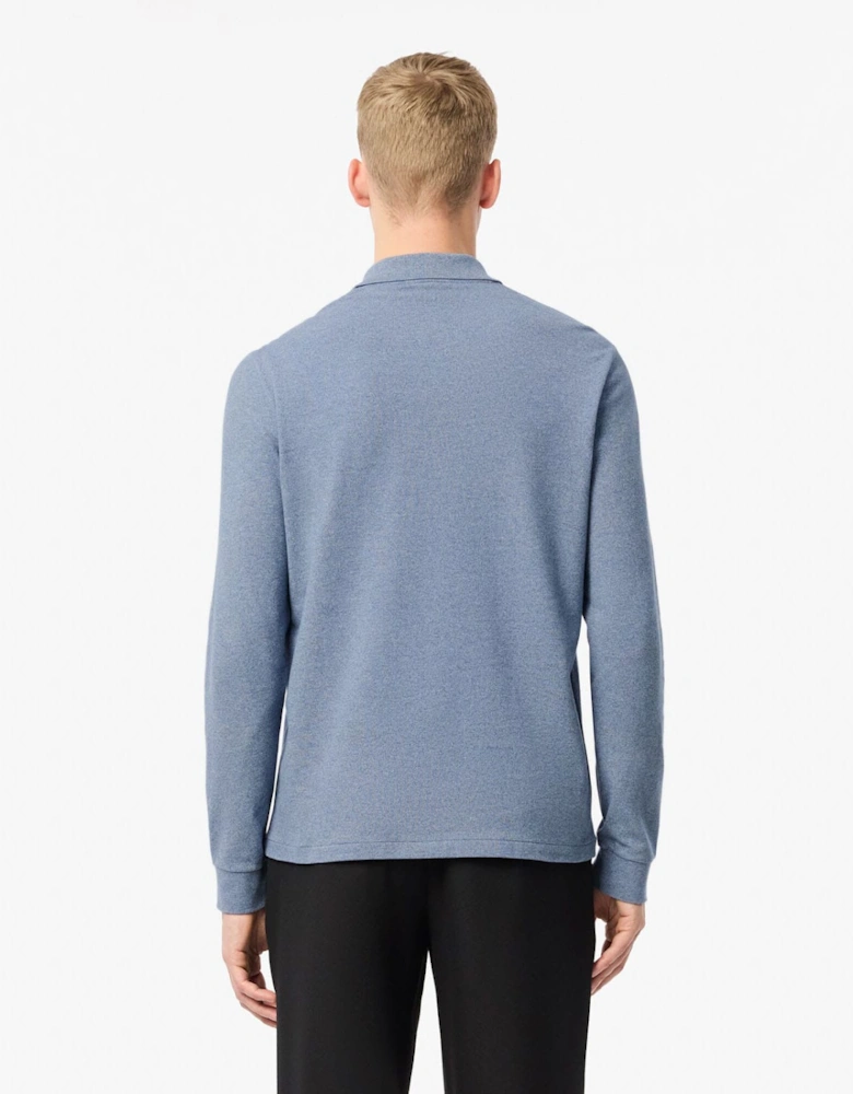 Classic Fit Long Sleeved L.12.12 Polo Shirt