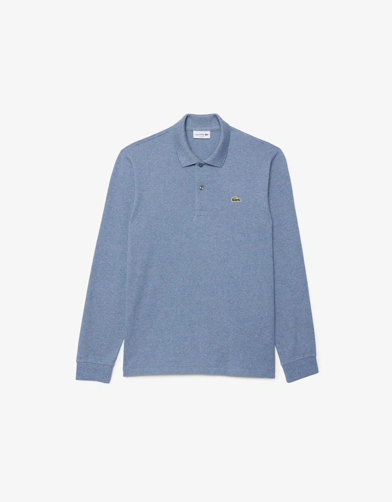 Classic Fit Long Sleeved L.12.12 Polo Shirt