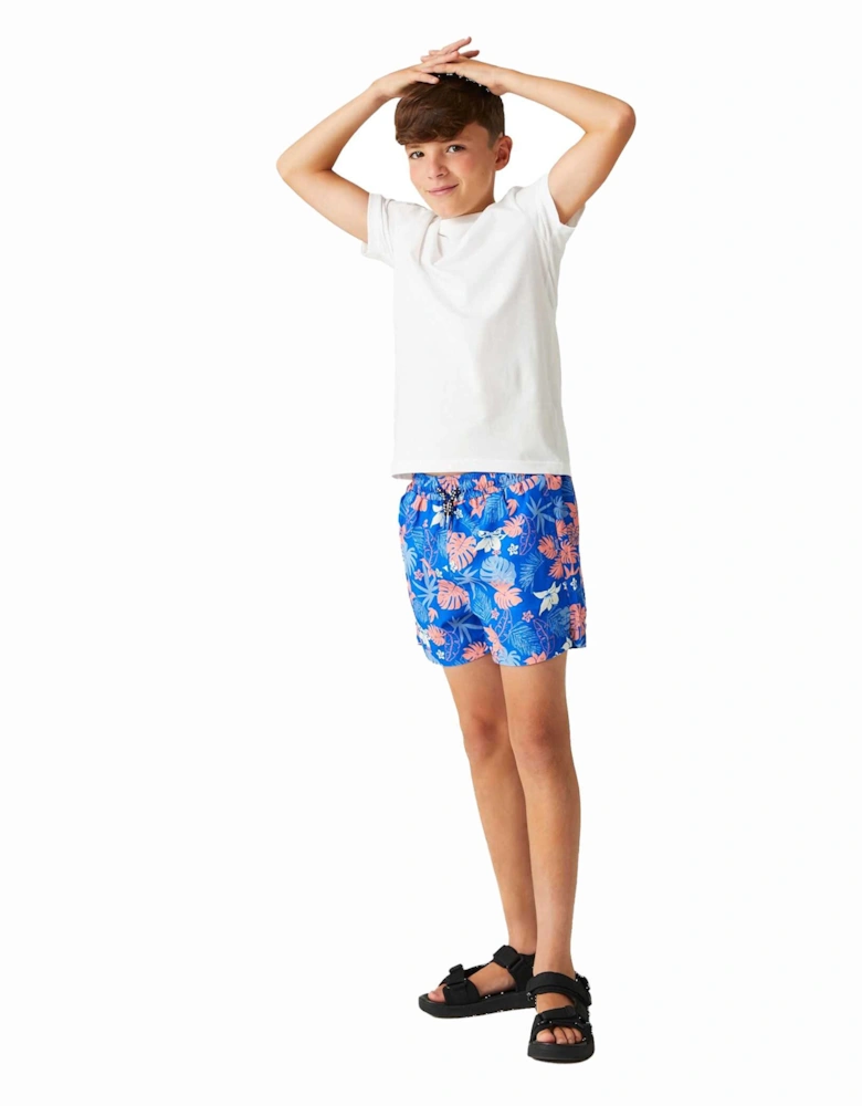 Boys Skander III Hawaiian Swim Shorts