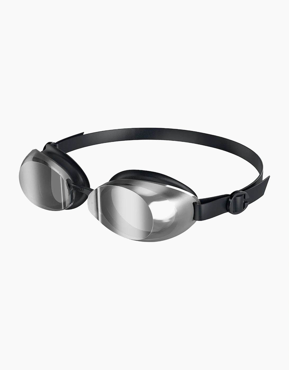 Speedo Unisex Adult Jet 2.0 Swimming Goggles - Black Chrome - Size: ONE size
