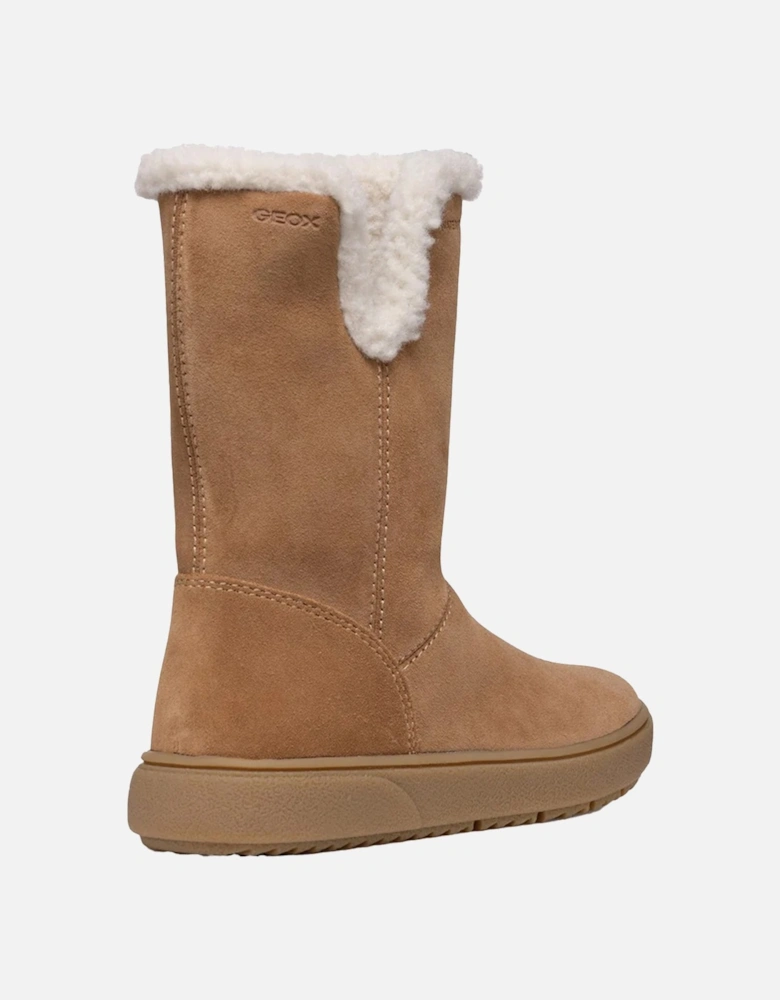 Girls Theleven Suede Waterproof Boots