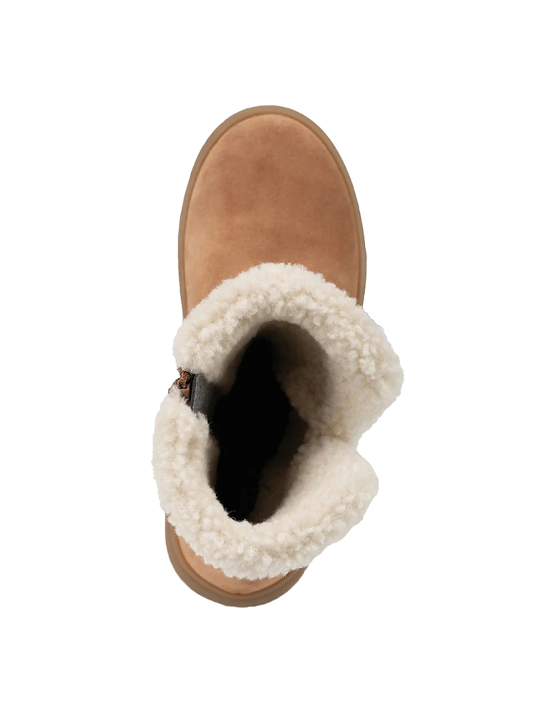 Girls Theleven Suede Waterproof Boots