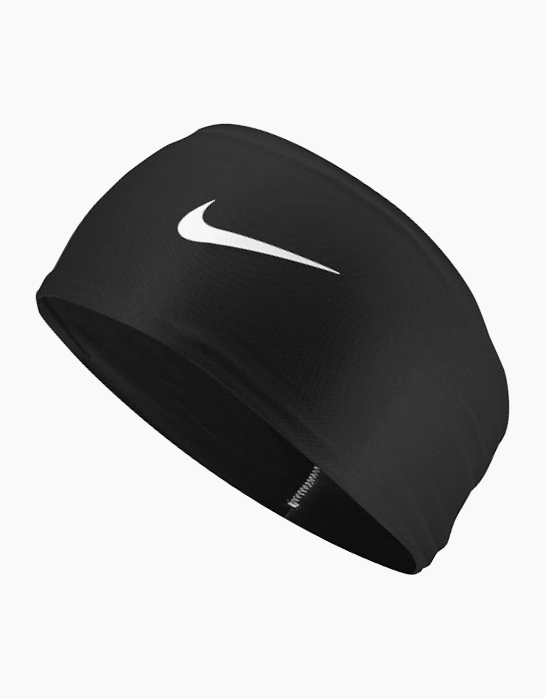Nike Men's Black Fury Wide Dri-Fit Classic Headband - Size: One Size