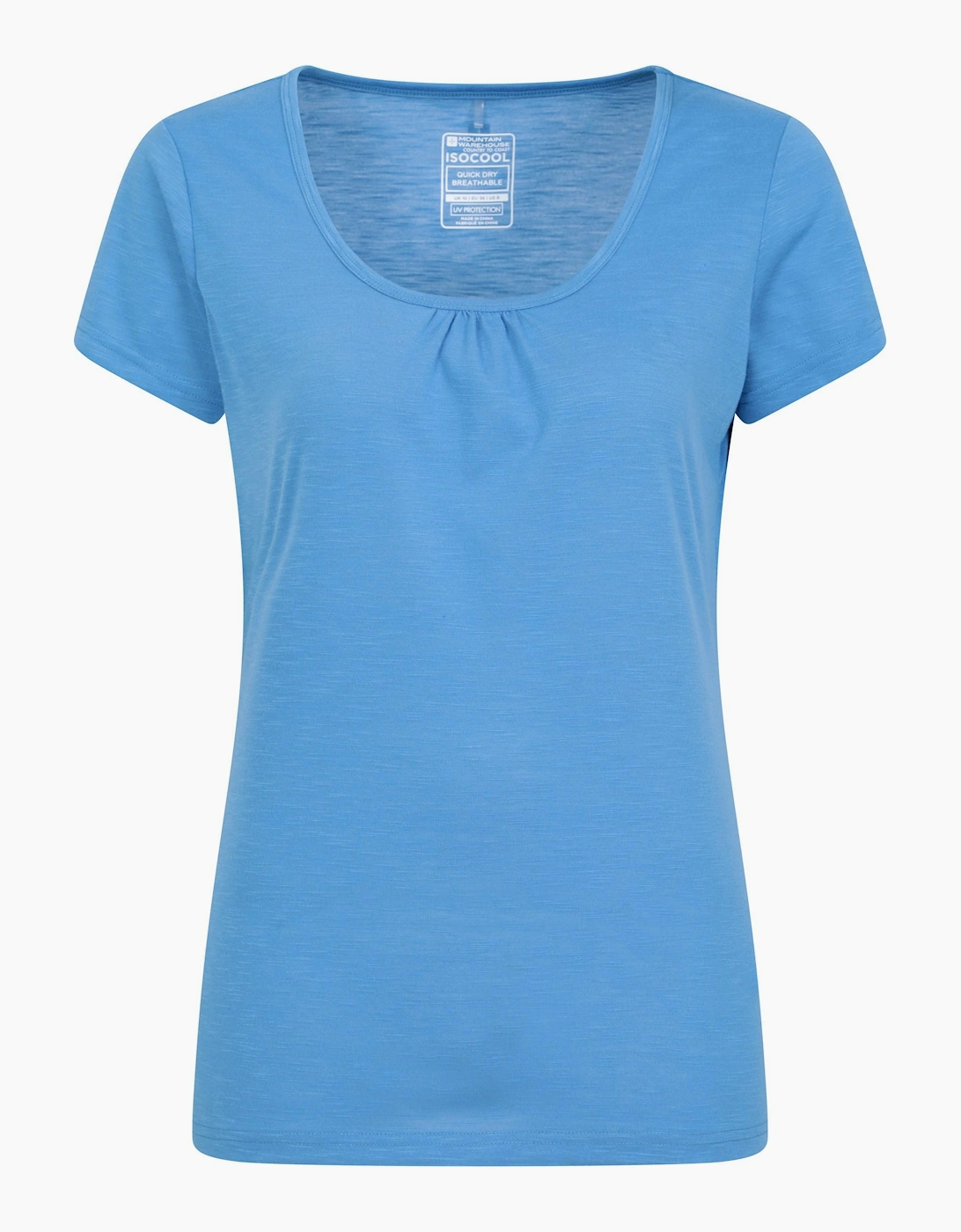 Mountain Warehouse Women's Blue / Agra Quick Dry T-Shirt  8 Size 8 Uk