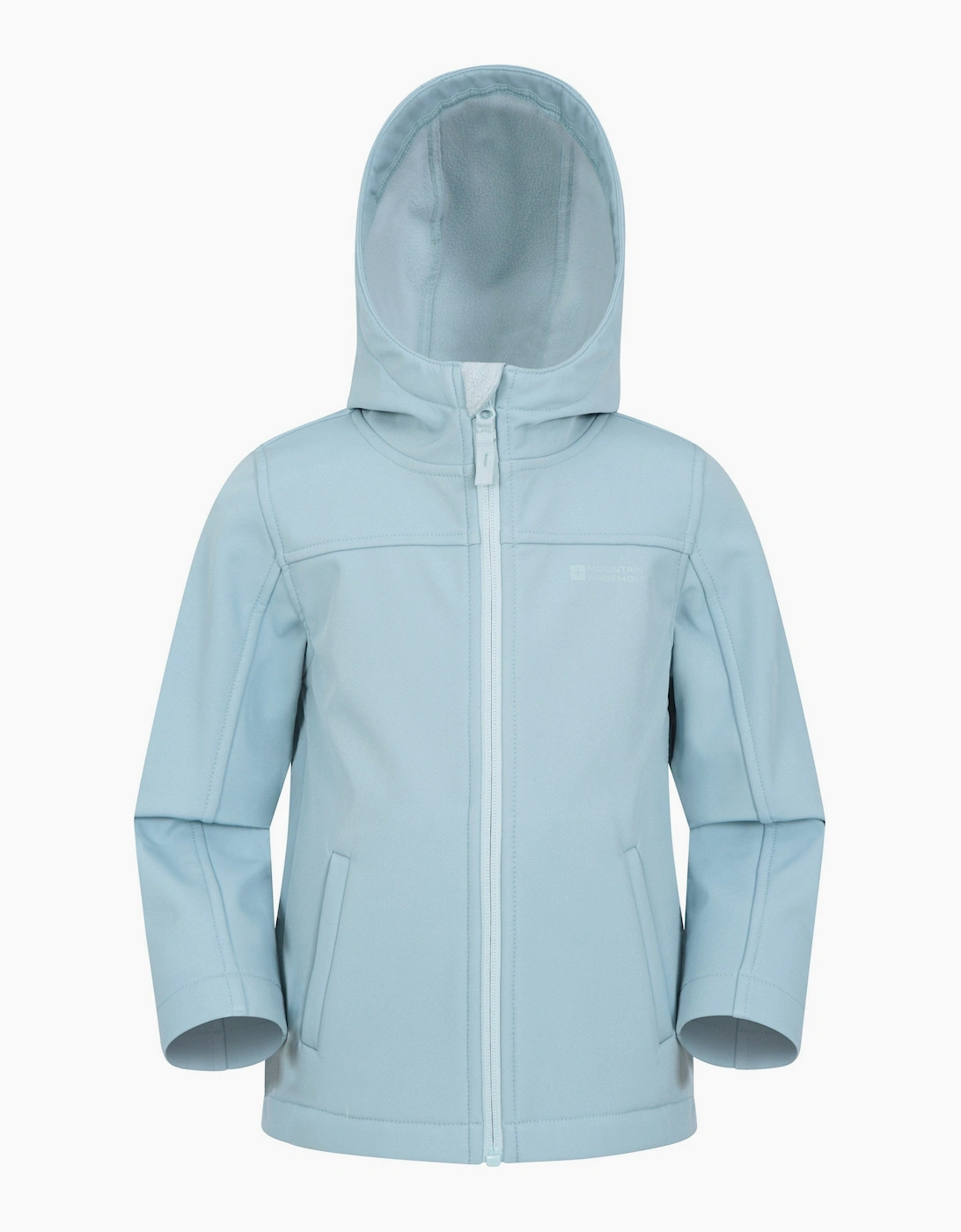Mountain Warehouse Mountain Warehouse Childrens/Kids Water Resistant Soft Shell Jacket - Blue