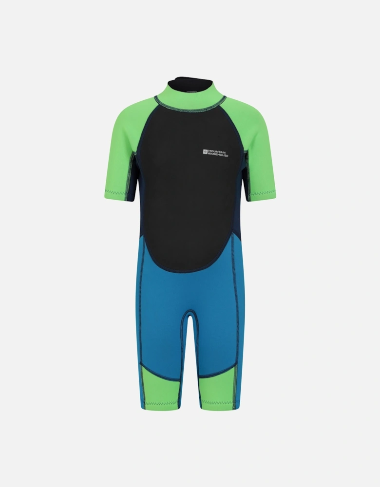Childrens/Kids Contrast Panel Wetsuit