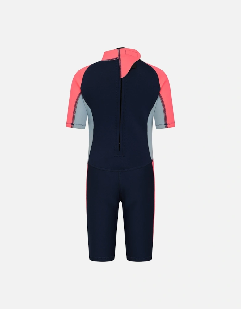 Childrens/Kids Contrast Panel Wetsuit