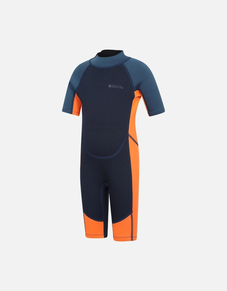 Childrens/Kids Contrast Panel Wetsuit