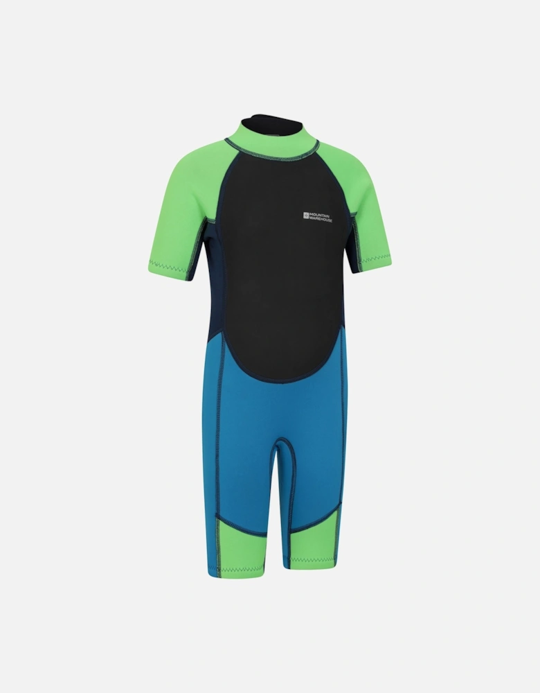 Childrens/Kids Contrast Panel Wetsuit