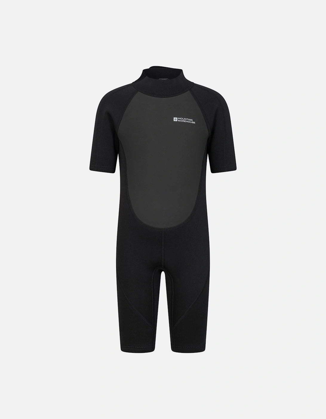 Mountain Warehouse Unisex Black Childrens/ Contrast Panel Wetsuit  Size 11-12 Years Kids