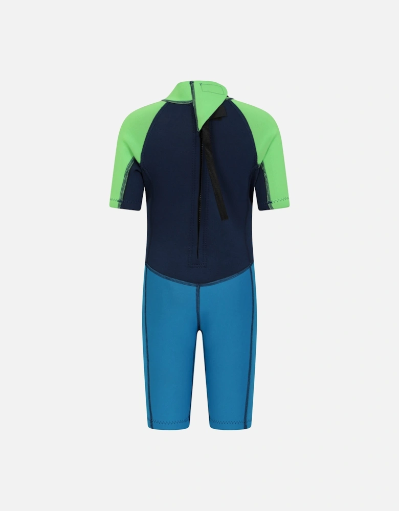 Childrens/Kids Contrast Panel Wetsuit