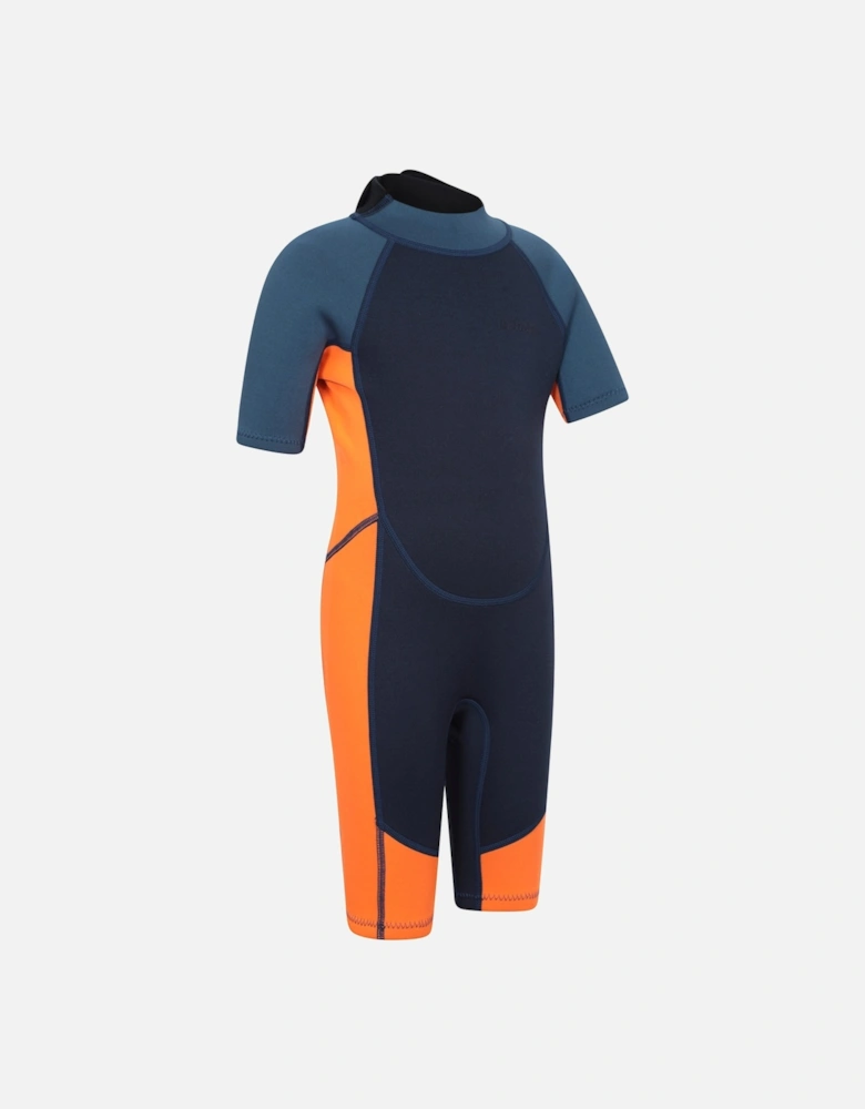 Childrens/Kids Contrast Panel Wetsuit