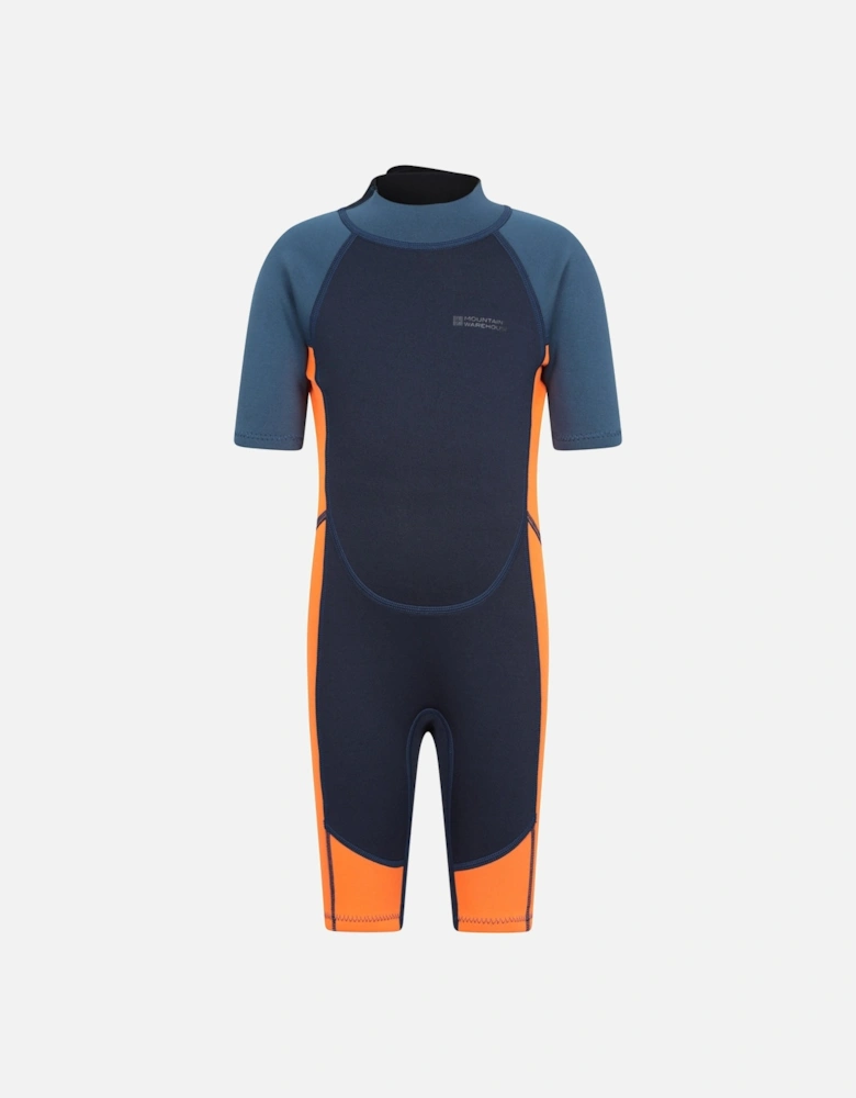Childrens/Kids Contrast Panel Wetsuit