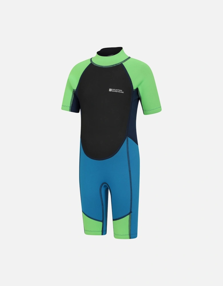 Childrens/Kids Contrast Panel Wetsuit