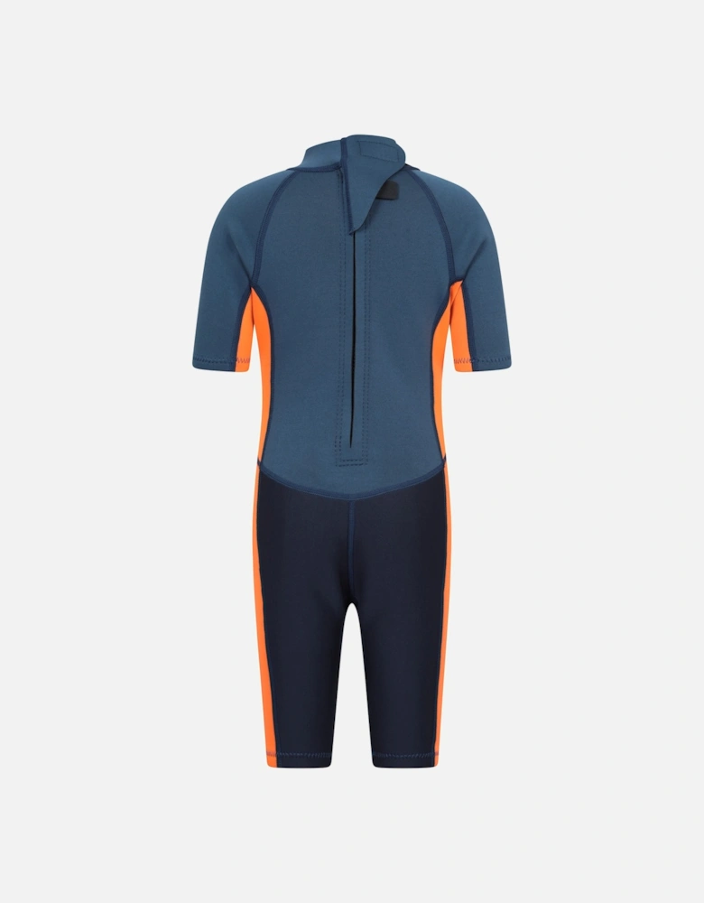 Childrens/Kids Contrast Panel Wetsuit