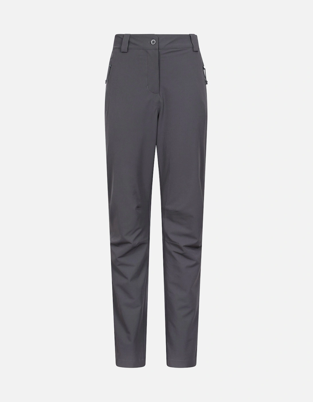 Women's Mountain Warehouse Womens/Ladies Arctic II Stretch Fleece Lined Regular Trousers - Grey - Size: 10 uk