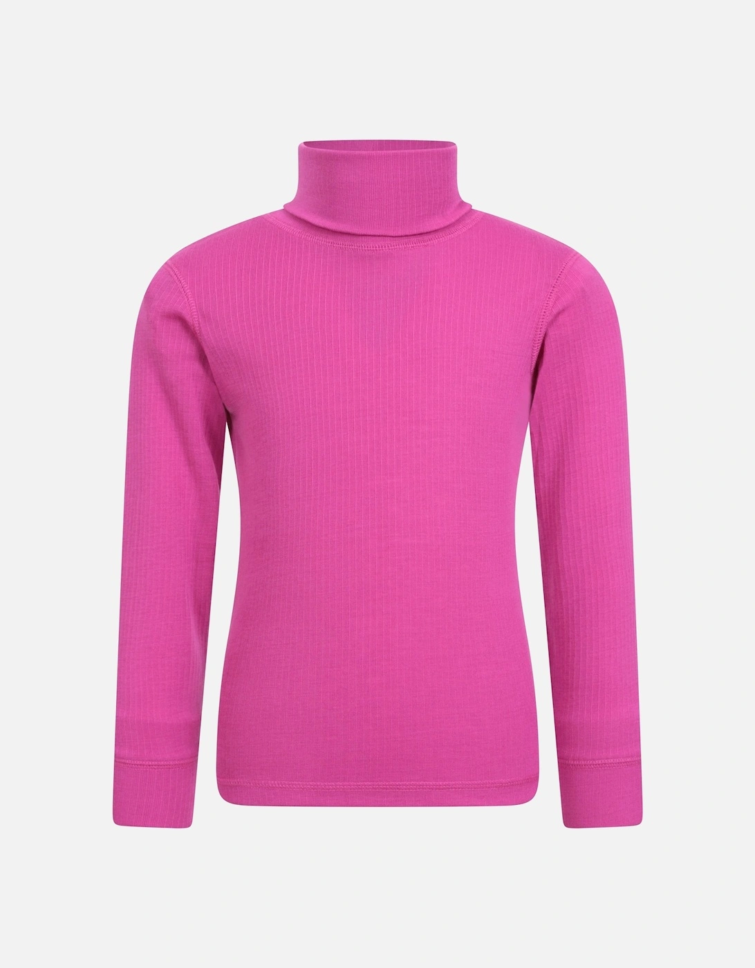 Childrens/Kids Talus Roll Neck Long-Sleeved Top, 5 of 4
