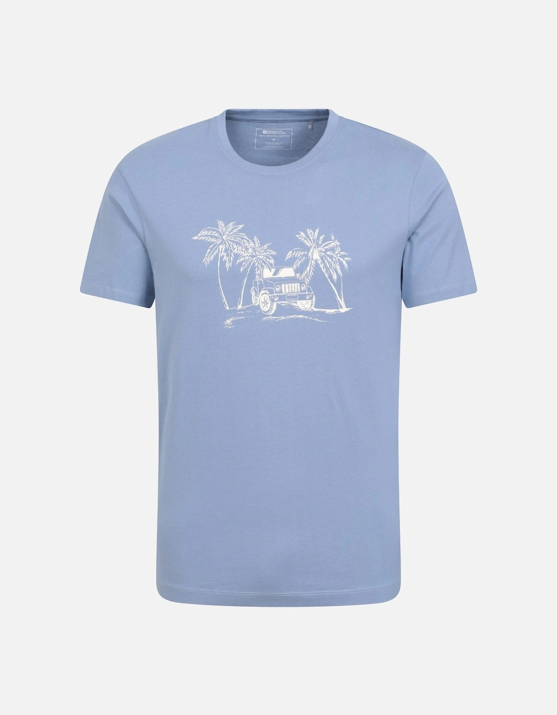 Mens Ocean Drive Organic T-Shirt, 5 of 4