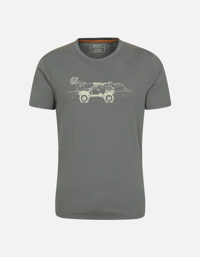 Mens Ocean Drive Organic T-Shirt