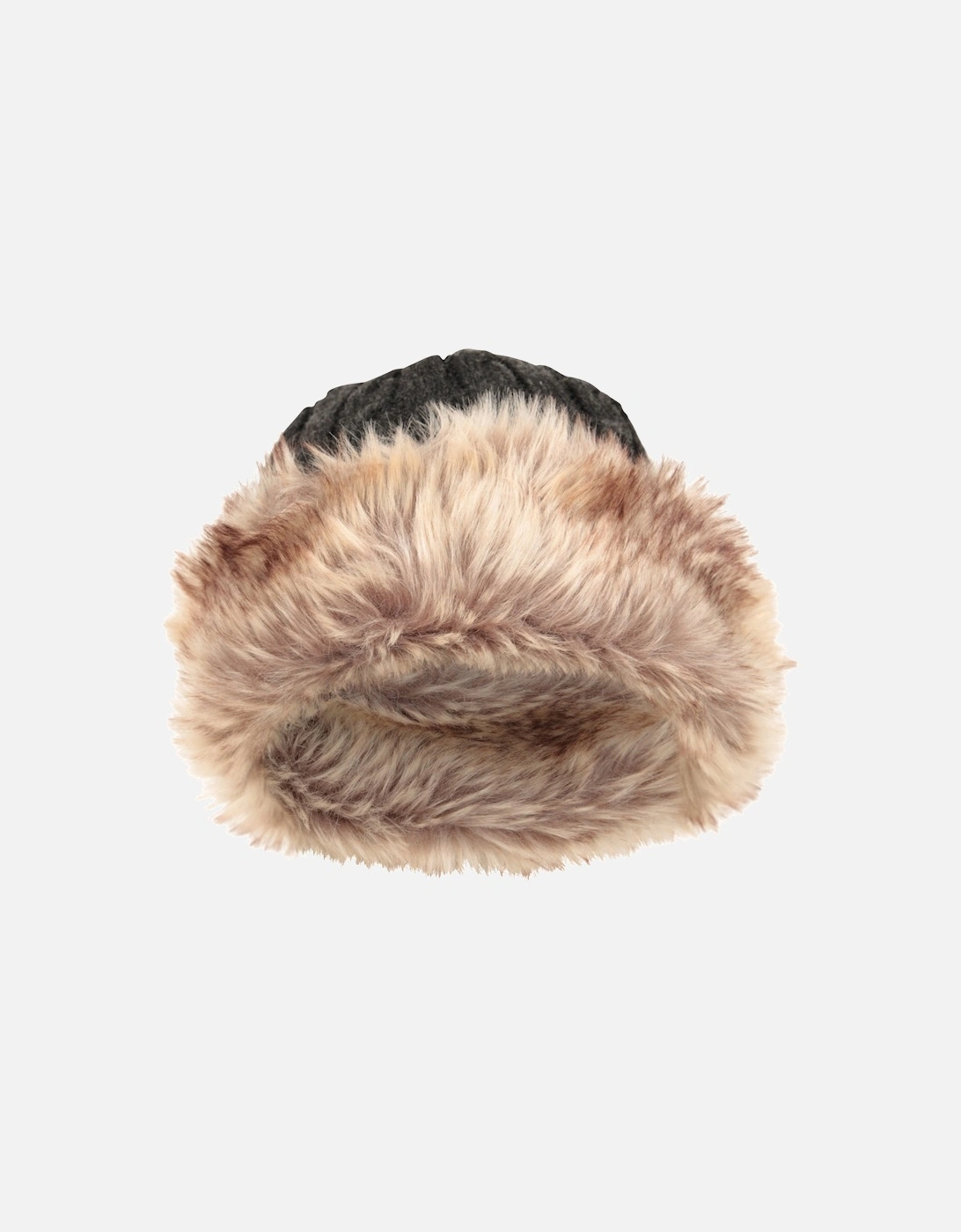 Mountain Warehouse Women's Grey / Faux Fur Winter Hat - Size One Size